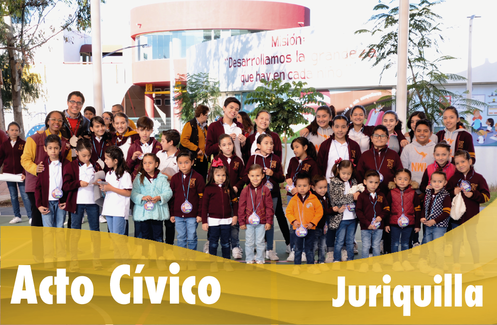 Acto cívico y cumpleaños de noviembre